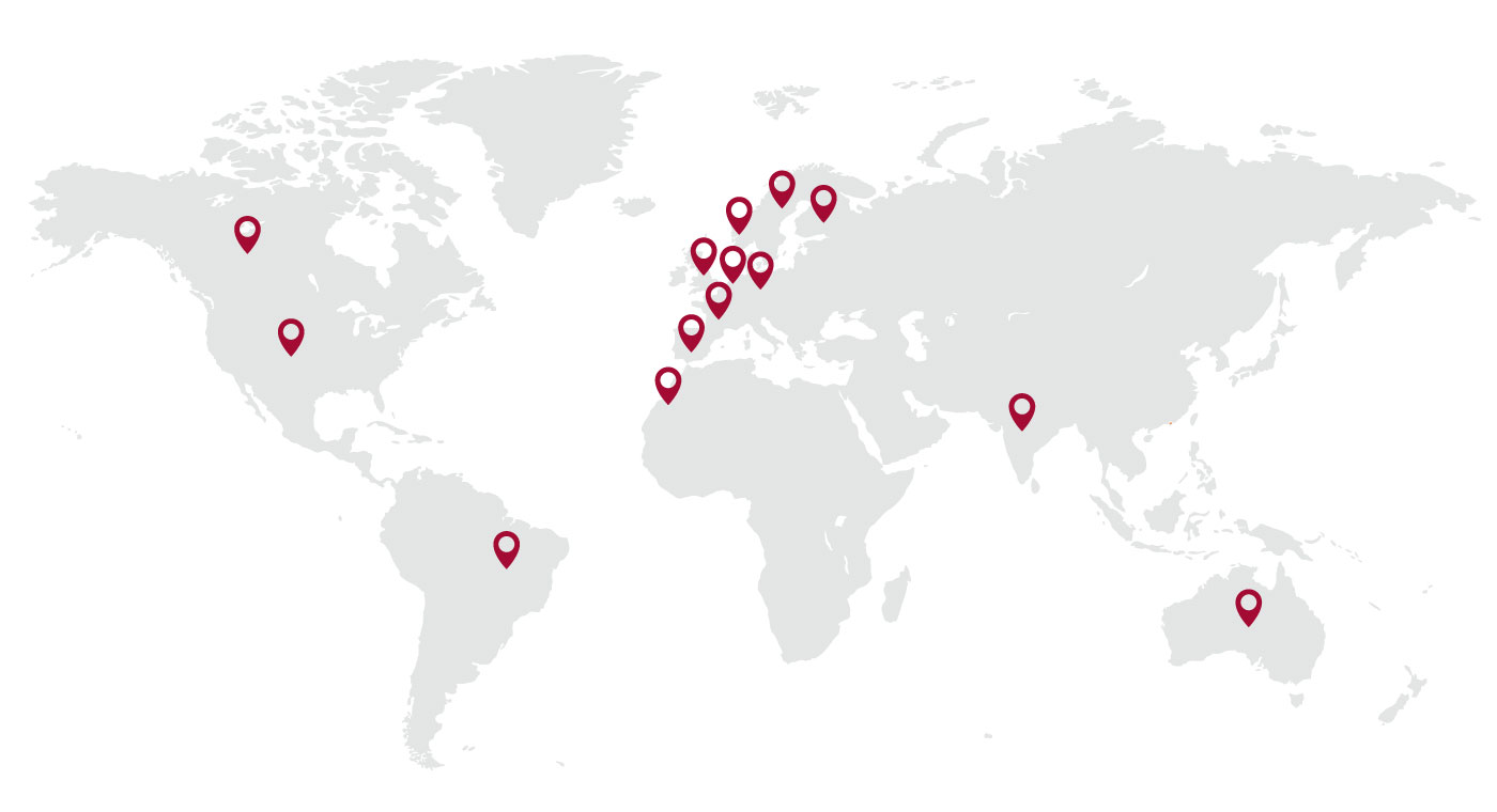 Map Geospatial Network
